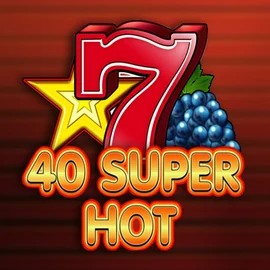 40 Super Hot slot logo by Amusnet Interactive at Big Lucky Casino