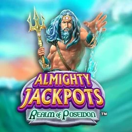 Almighty Jackpots – Realm of Poseidon by Novomatic, showcased at bigluckycasinos-fi.com – game logo