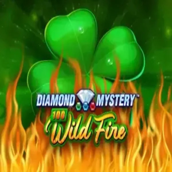 Diamond Mystery 100 Wild Fire slot logo by Greentube at Big Lucky Casino