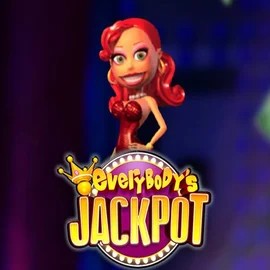 Everybody's Jackpots slot logo by Playtech at Big Lucky Casino