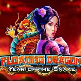 Floating Dragon Year of the Snake logo by Pragmatic Play at Big Lucky Casino