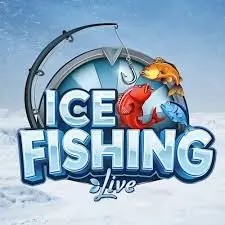 Ice Fishing Live slot icon by Evolution, available at Big Lucky Casino