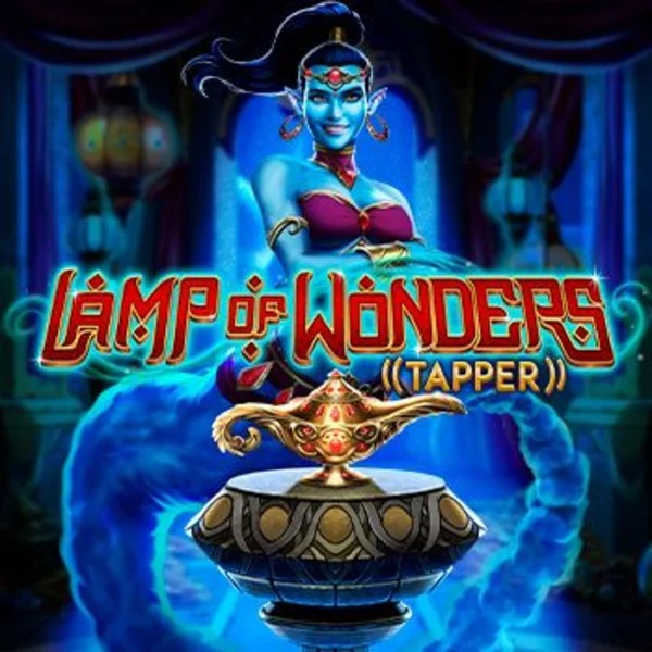Lamp Of Wonders Tapper slot logo by Greentube at Big Lucky Casino