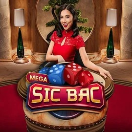 Mega Sic Bac slot visual from Pragmatic Play available on bigluckycasinos-fi.com