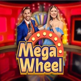 Mega Wheel slot logo by Pragmatic Play at Big Lucky Casino