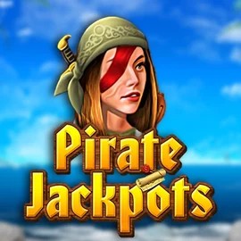 Pirate Jackpots logo by Belatra Games Big Lucky Casino