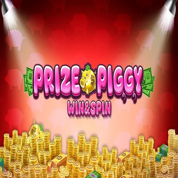 Prize Piggy Win & Spin slot logo by Inspired Gaming at Big Lucky Casino