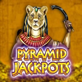 Pyramid Jackpots online game logo by King Show Games on bigluckycasinos-fi.com