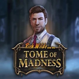 Slots logo of Tome of Madness from Play'n GO at Big Lucky Casino