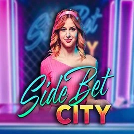 Side Bet City slot logo by Evolution at Big Lucky Casino