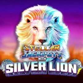 Stellar Jackpots with Silver Lion by Lightning Box Game, showcased at bigluckycasinos-fi.com – game logo