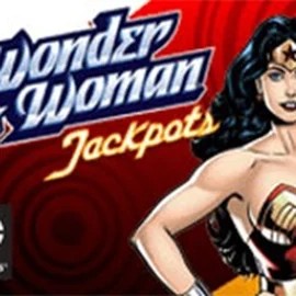 Wonder Woman Jackpots slot visual from Amaya available on bigluckycasinos-fi.com